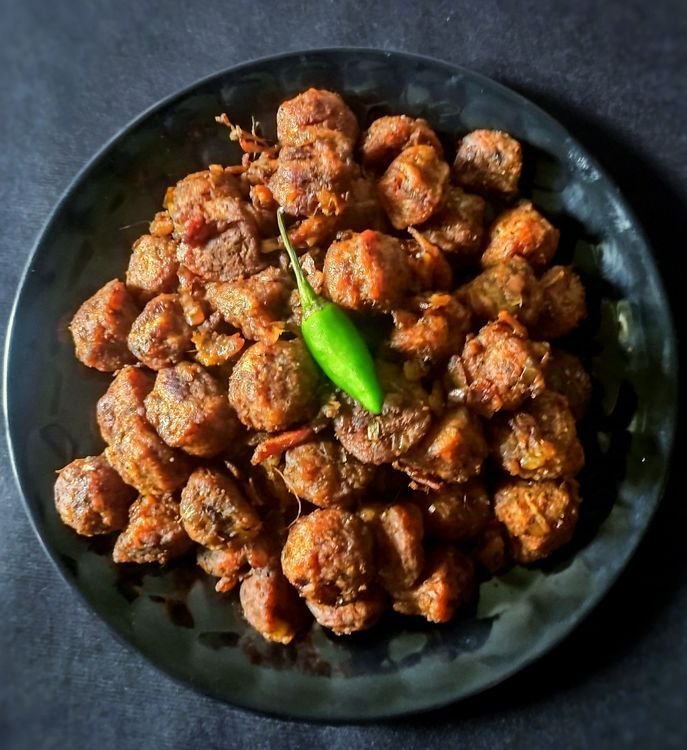 Soya Granuels Fry
