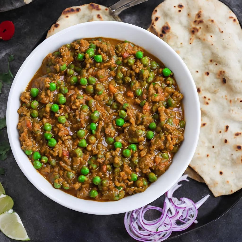 veg keema 1